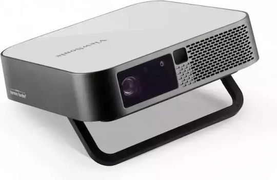 Viewsonic M2e 0308.0023 Mini 3D Proiector DLP Full HD LED cu Wi-Fi și Difuzoare Incorporate Negru