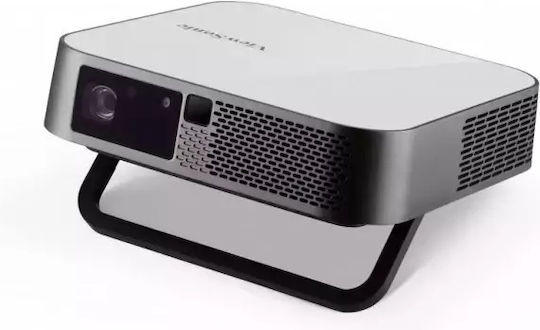 Viewsonic M2e 0308.0023 Mini 3D Proiector DLP Full HD LED cu Wi-Fi și Difuzoare Incorporate Negru