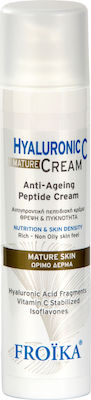 Froika Feuchtigkeitsspendend & Anti-Aging Creme Gesicht Tag mit Hyaluronsäure & Vitamin C 40ml