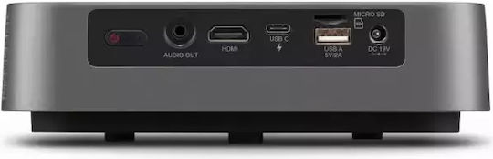 Viewsonic M2e 0308.0023 Mini 3D Proiector DLP Full HD LED cu Wi-Fi și Difuzoare Incorporate Negru