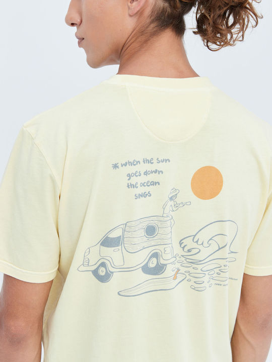 Sun Goes Down T-shirt Yellow