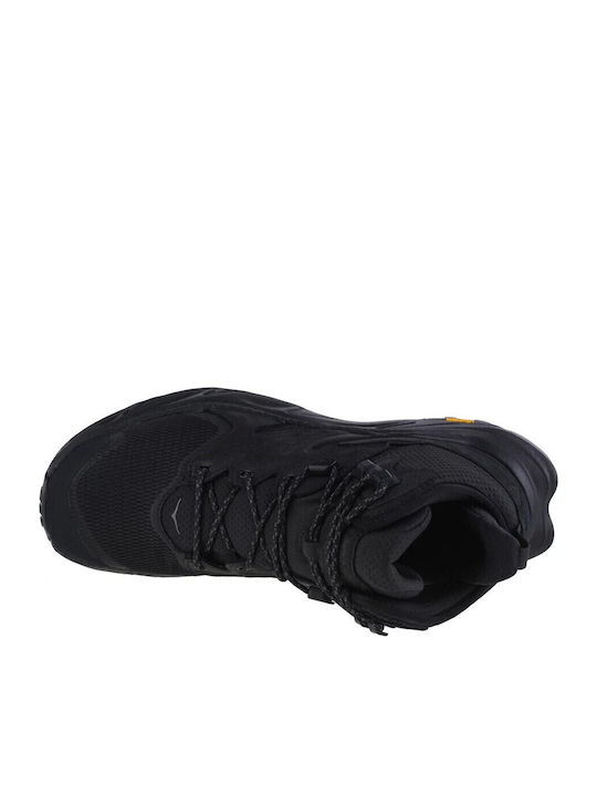 HOKA Anacapa 2 Men's Hiking Boots Waterproof with Gore-Tex Membrane Black