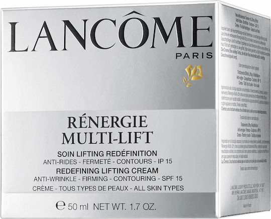 Lancome Renergie Multi-Lift Крем за Лице Дневен с SPF15 за Хидратация и Против Стареене 50ml