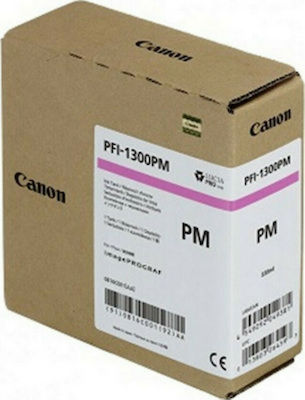 Canon PFI-1300 InkJet Printer Ink Photo Magenta (0816C001)