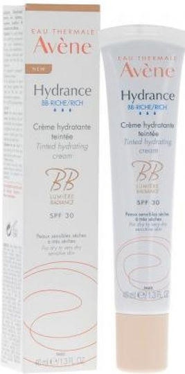 Avene Hydrance BB Rich 24h Emulsion Face Day with SPF30 for Dry Skin 40ml