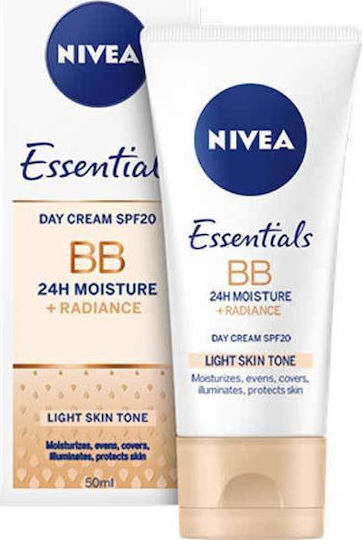 Nivea Essentials BB Cream Lumină 24h Cremă Față de zi cu SPF20 50ml