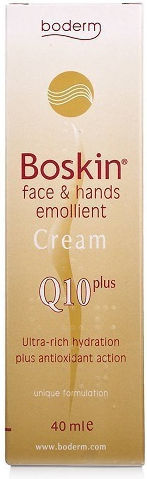 Boderm Boskin Q10 24ωρη Ενυδατική Κρέμα Προσώπου με Υαλουρονικό Οξύ 40ml