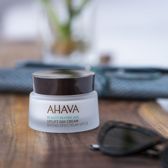 Ahava Beauty Before Age Κρέμα Προσώπου Ημέρας με SPF20 για Ενυδάτωση & Αντιγήρανση με Aloe Vera & Πεπτίδια 50ml