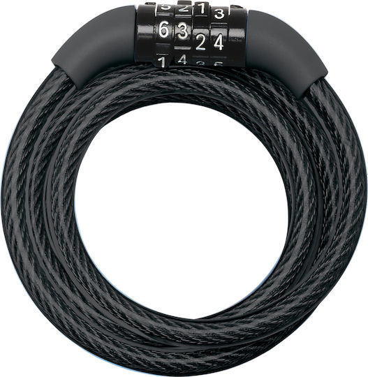 Master Lock Bicycle Cable Lock with Combination Black