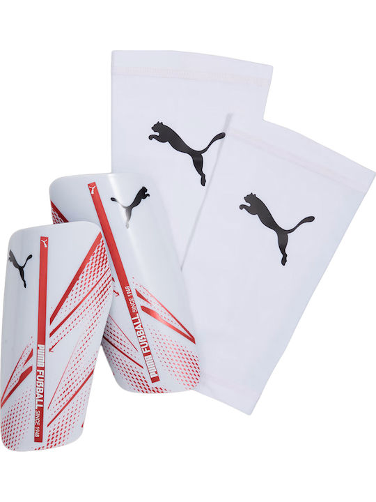 PUMA Attacanto 030887-01 Επικαλαμίδες Ποδοσφαίρου Ενηλίκων Λευκές