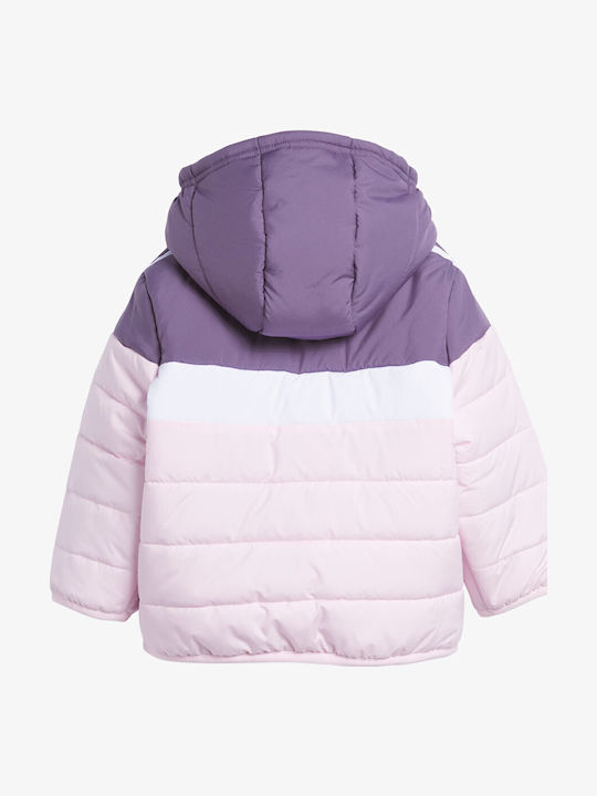 Kids' Sports Jacket Short with Hood Shadow Violet
