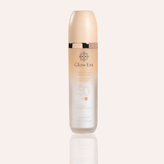 Glow Era Коригиращ Крем за Лице за Тъмни Петна 24-часов Дневен Крем с SPF50 срещу Пигментни Петна с Алое Вера 50ml