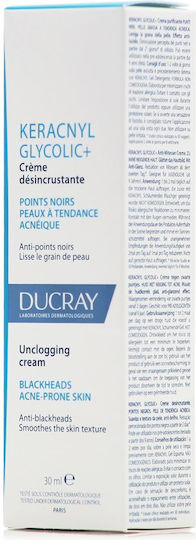 Ducray Keracnyl Glycolic+ 24h Cream Face 30ml