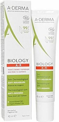 A-Derma Biology AR 24ωρη Κρέμα Προσώπου Ημέρας για Ακμή & Ερυθρότητα 40ml