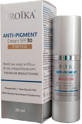 Froika Anti-Pigment Cremă Pentru Față Colorat și SPF30 30ml