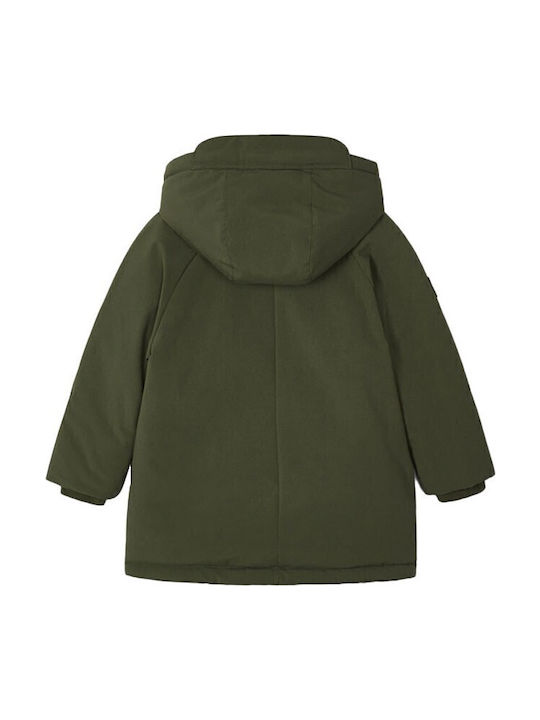 City Kids Parka Long with Lining & Hooded Khaki