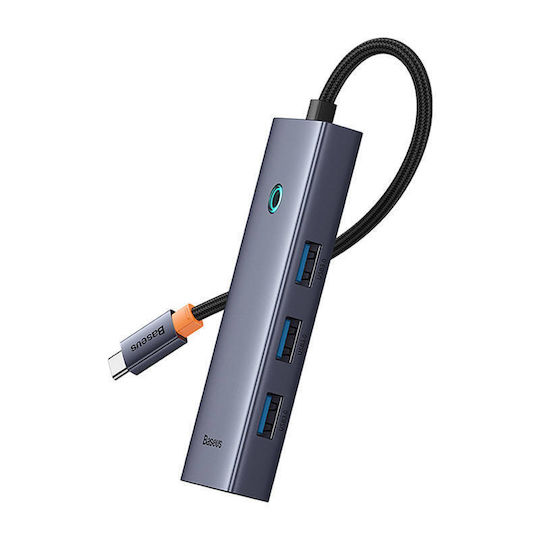 Baseus UltraJoy USB-C Docking Station με HDMI 4K Γκρι