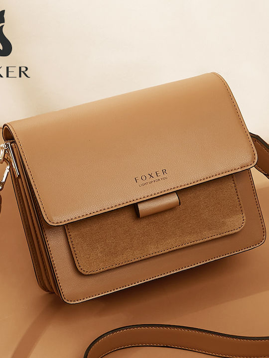 Leather Women's Bag Crossbody Brown