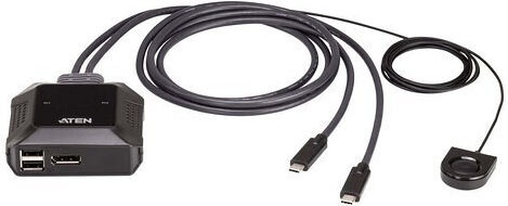 Aten 2P KVM & Data Switch