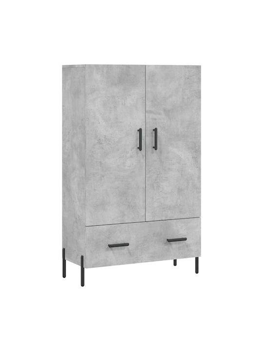 Cabinet Floor Gray 69.5x31x115cm