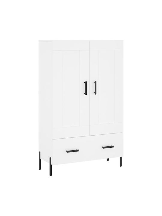 Cabinet Floor White 69.5x31x115cm