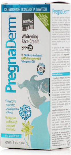 InterMed Pregnaderm 24-часов Дневен Крем за Лице с SPF15 срещу Пигментни Петна с Хиалуронова Киселина 75ml