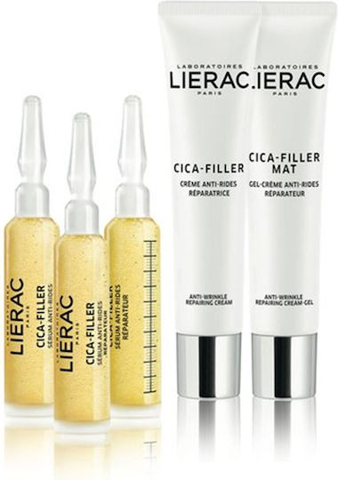 Lierac Cica Filler 24ωρη Ενυδατική & Αντιγηραντική Κρέμα Προσώπου με Ρετινόλη & Υαλουρονικό Οξύ 40ml
