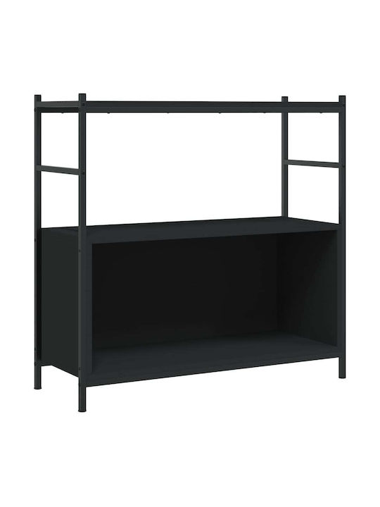 Cabinet pardoseală Negru 80x30x78.5cm