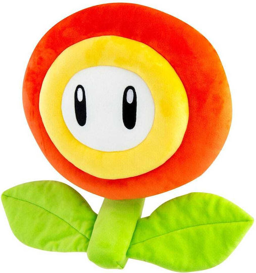 Tomy Super Mario Fire Flower Plush Toy for 3+ Years 38 cm