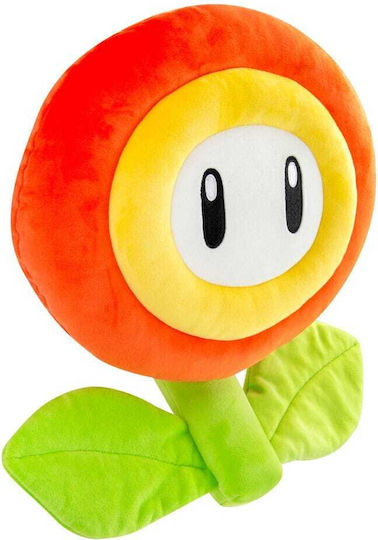 Tomy Super Mario Fire Flower Plush Toy for 3+ Years 38 cm