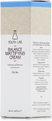 Youth Lab. Moisturizing Day/Night Cream Suitable for Oily Skin with Hyaluronic Acid 50ml