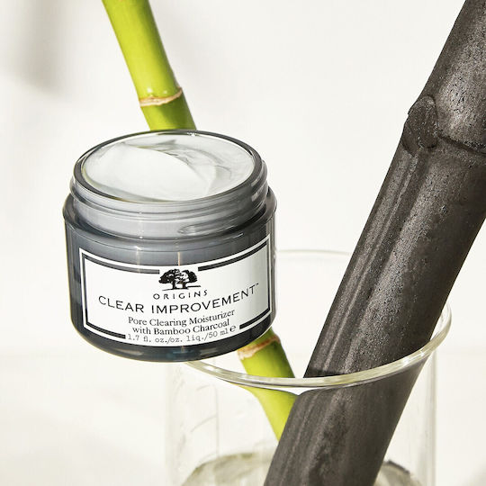 Origins Clear Improvement 24ωρη Αναπλαστική & Ρυθμιστική Κρέμα Προσώπου κατά των Ατελειών & της Ακμής με Υαλουρονικό Οξύ 50ml