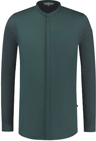 Le Nouveau Chef Coat Chef Gray with Long Sleeve Julien Petrol