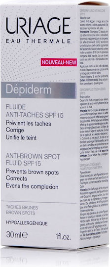 Uriage Depiderm Light Lightweight Cream Face Day with SPF15 30ml