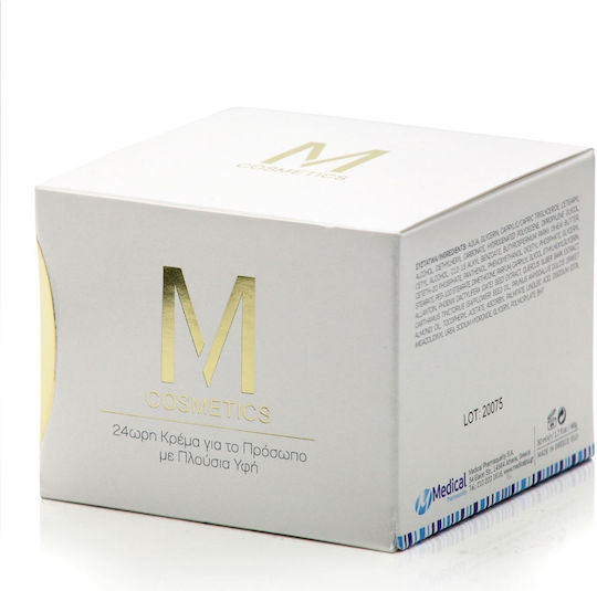 M Cosmetics Rich 24ωρη Ενυδατική Κρέμα Προσώπου με Πανθενόλη 50ml