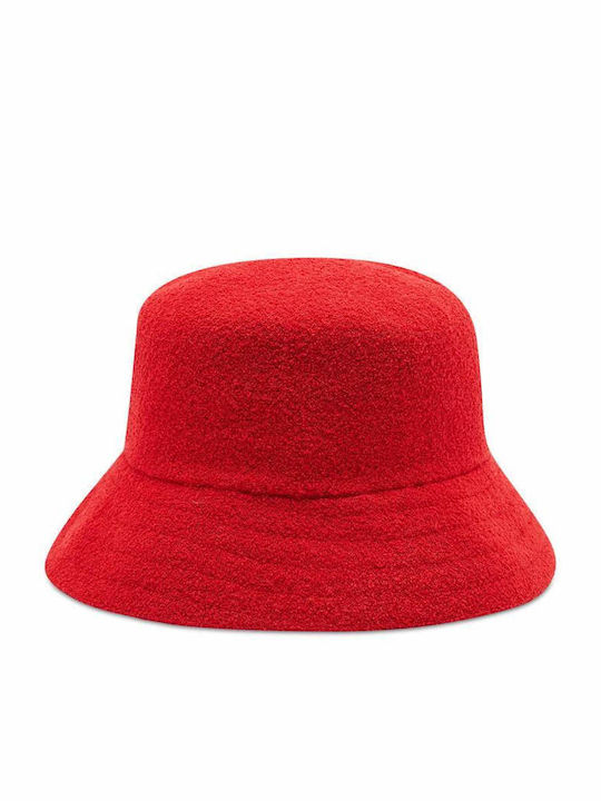 Kangol Υφασμάτινo Ανδρικό Καπέλο Στυλ Bucket Κόκκινο