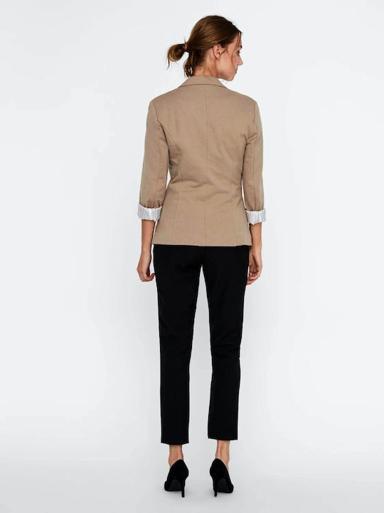 Vero Moda Blazer pentru femei Sacou Bej