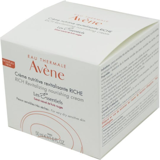 Eau Thermale Avène Revitalizing Nourishing Rich Cream Face Day 50ml