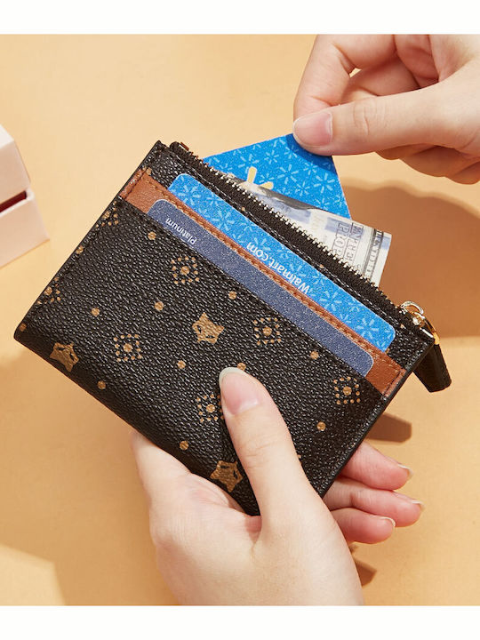 Large Women's Wallet Cards Brown