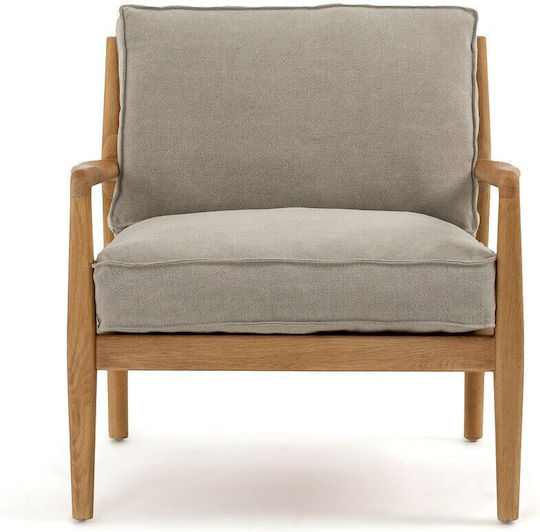 Sessel 68.5x68.5x75cm Beige