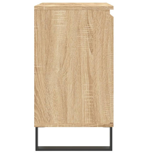 vidaXL Waschtisch ohne Waschbecken L58xB33xH60cm Sonoma