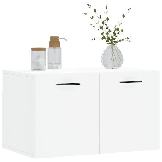 vidaXL Ντουλάπι Μπάνιου 60x36.5x35cm Λευκό