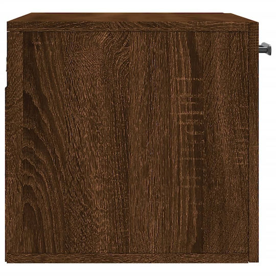vidaXL Ντουλάπι Μπάνιου 60x36.5x35cm Δρυς