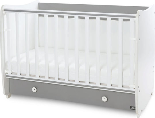 Lorelli Πολυμορφική Κούνια Dream White/Stone Grey με Συρτάρι