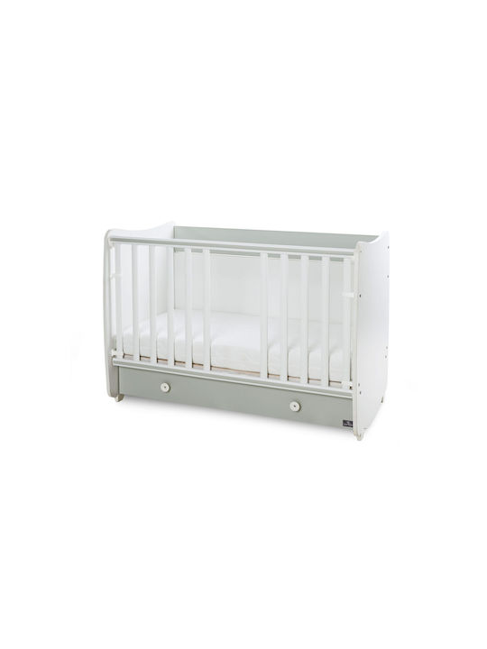 Lorelli Πολυμορφική Κούνια Dream White/Milky Green με Συρτάρι