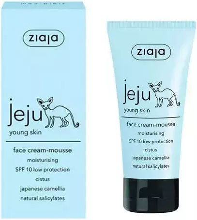 Ziaja Jeju Light Ενυδατική Κρέμα Προσώπου Ημέρας με SPF10 50ml