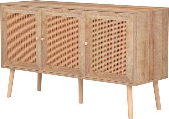 Μπουφές Colm Ξύλινος Μπεζ 120x39x70cm Μπουφές Colm Ξύλινος Μπεζ 120x39x70cm