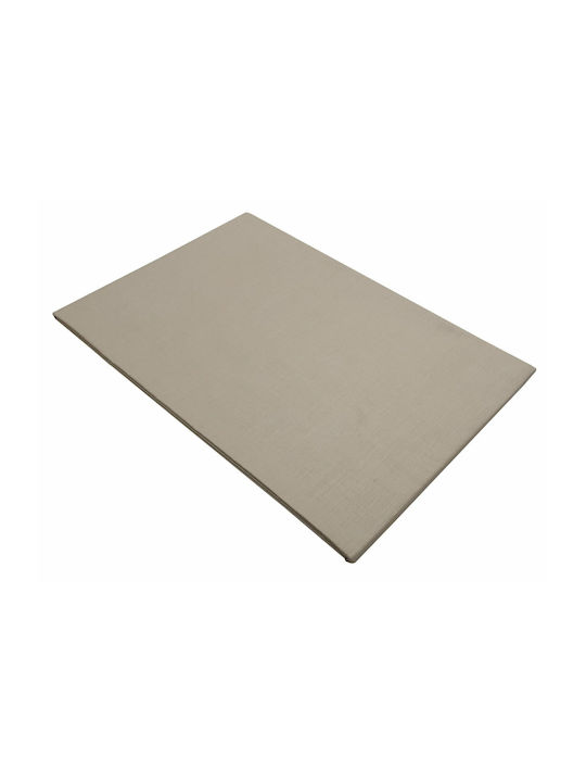 Le Blanc Sheet Double with Elastic 150x200+20cm. Cotton Line Beige