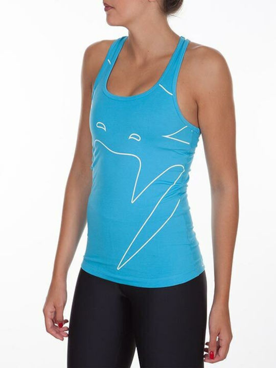 Venum Women's Athletic Blouse Sleeveless Blue