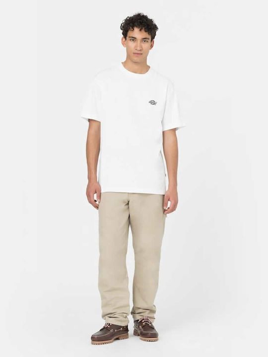 Duck Carpenter Trousers in Straight Line Beige